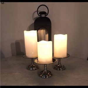 Candle Set with Pilars